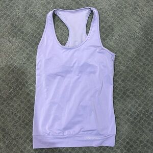 purple under armour tank top